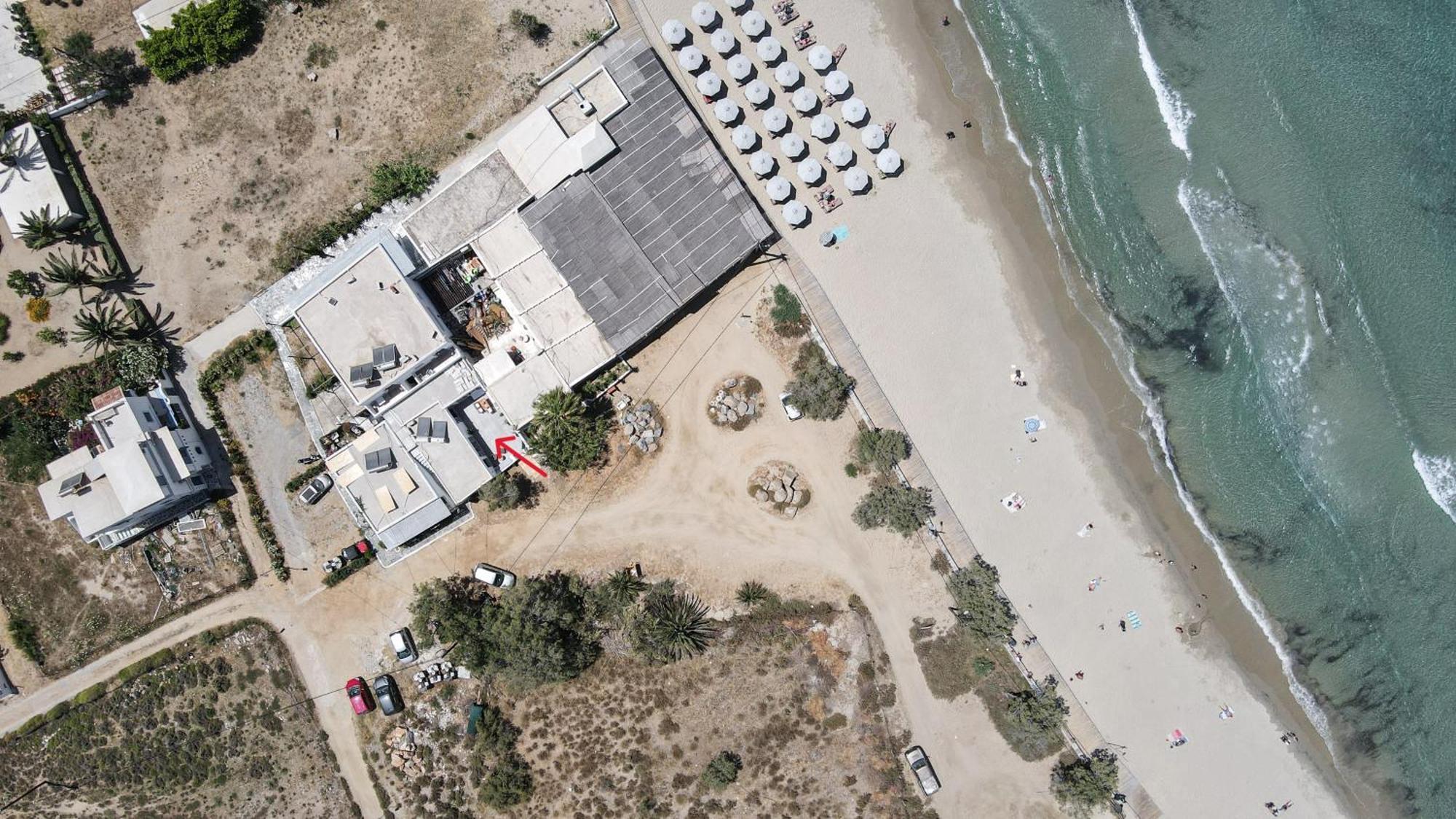Naxos Seahouse Villa Naxos City Bagian luar foto