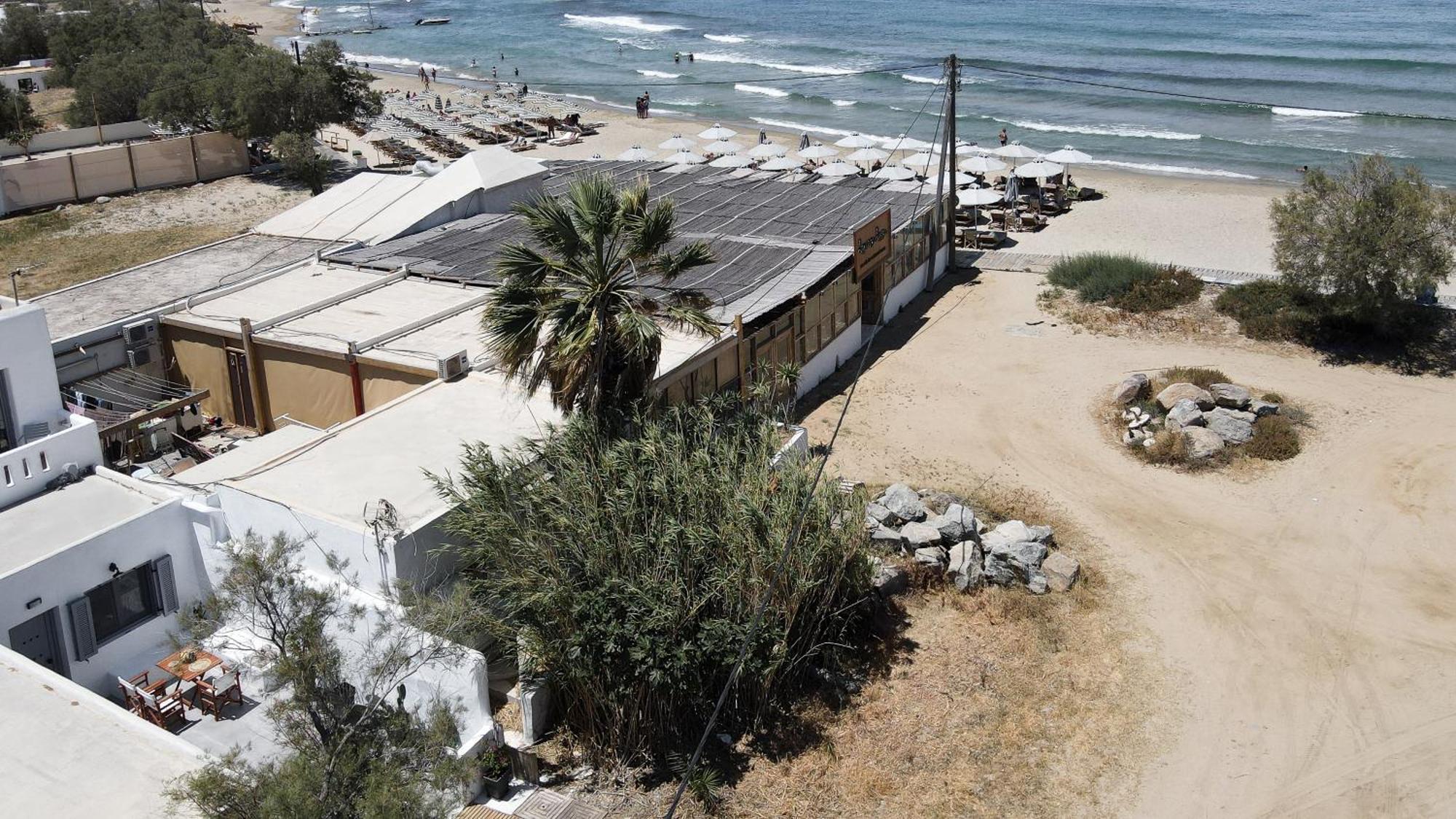 Naxos Seahouse Villa Naxos City Bagian luar foto