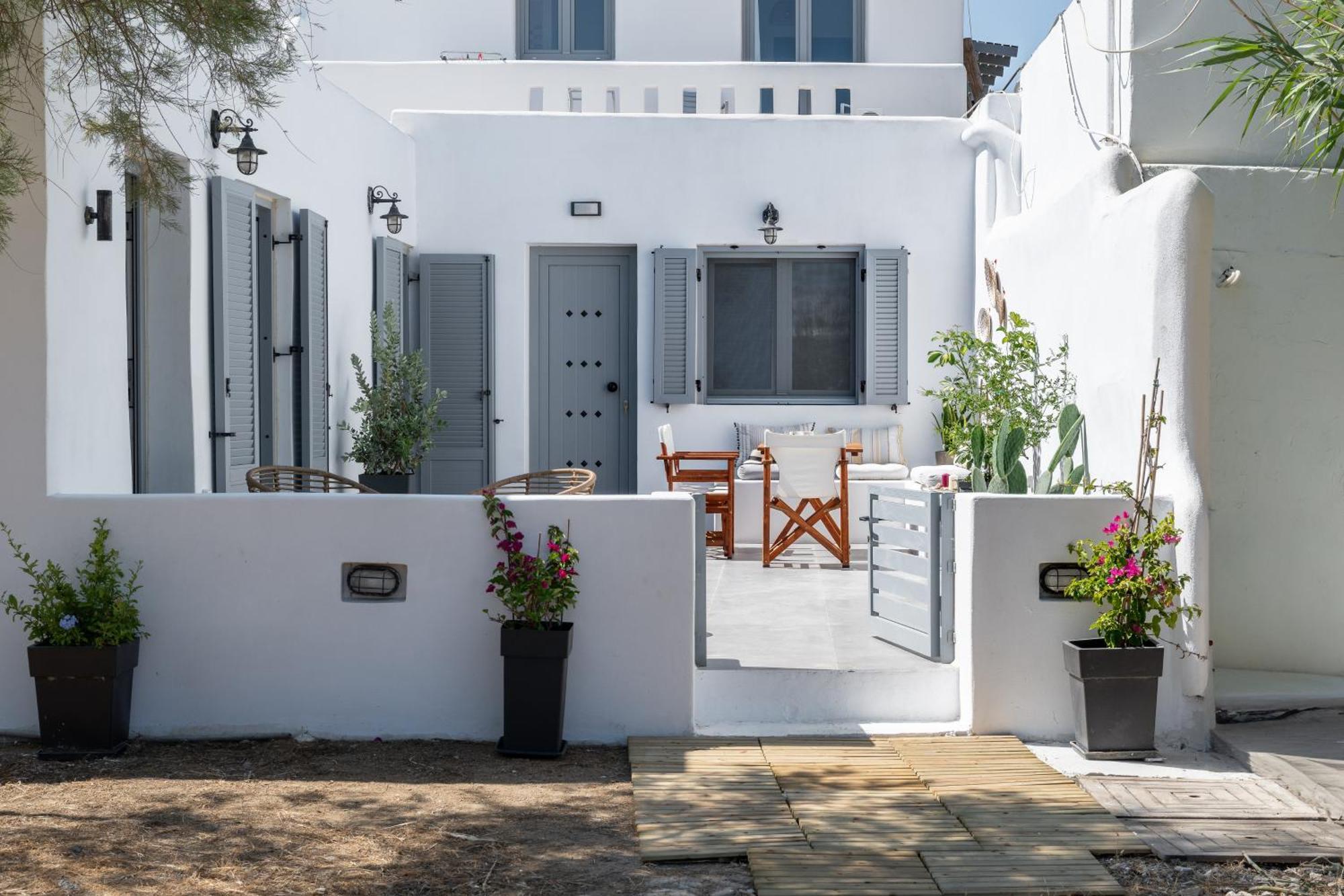 Naxos Seahouse Villa Naxos City Bagian luar foto